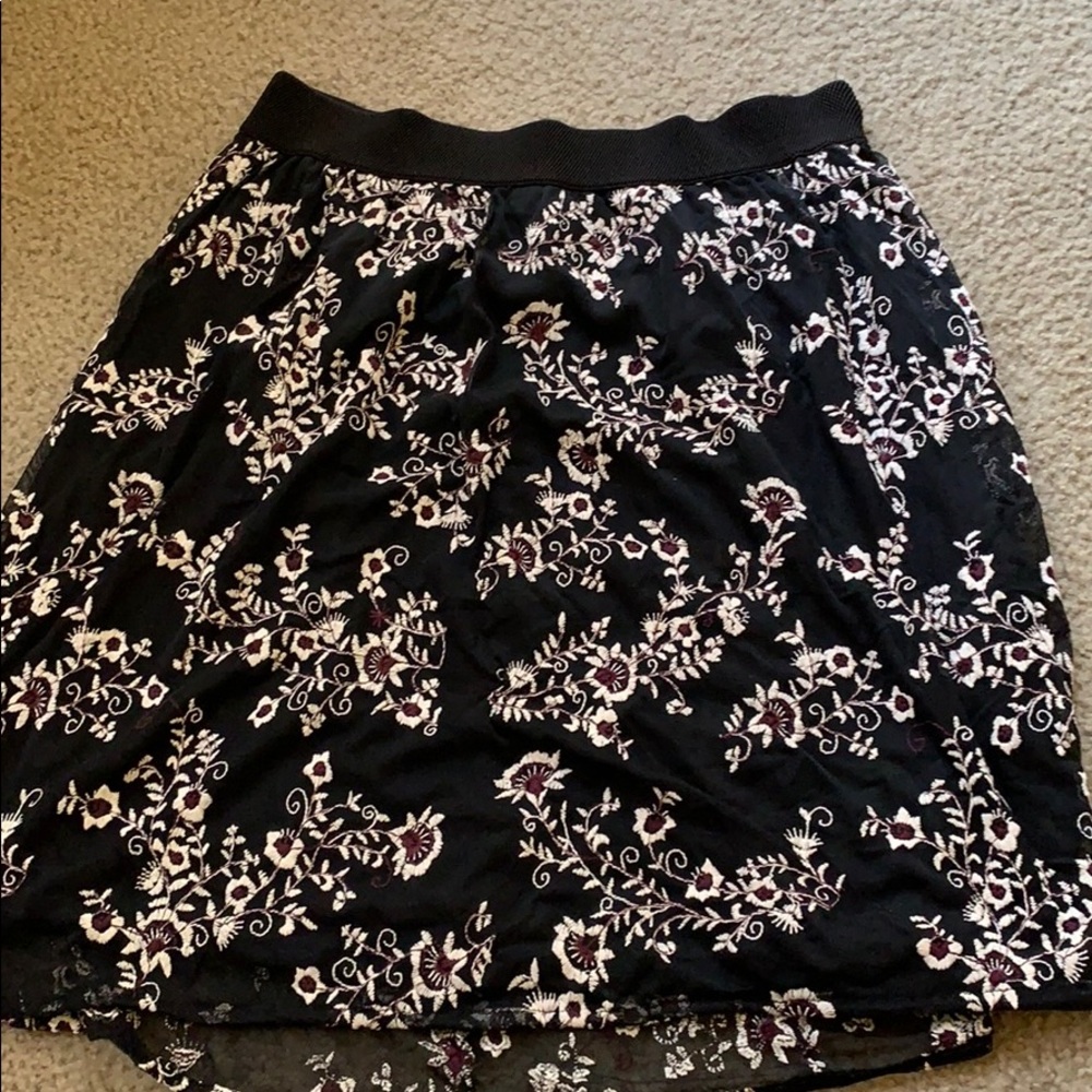 Floral skirt